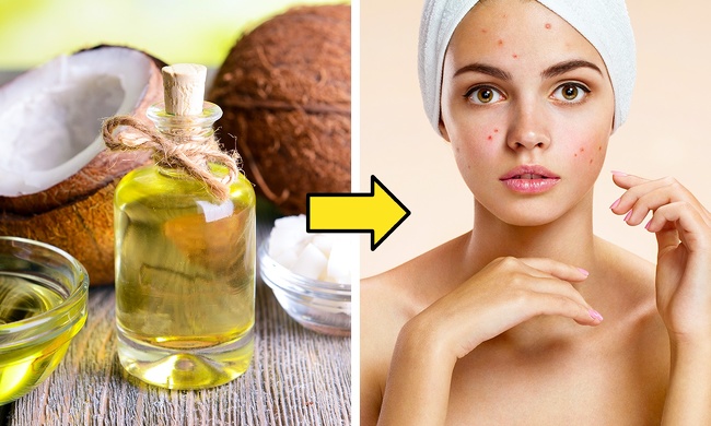 Cosmetic oil instead of facial cream