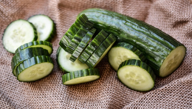 Cucumber compress