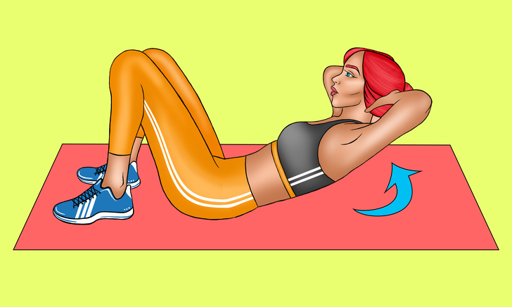 exercise for flat belly at home