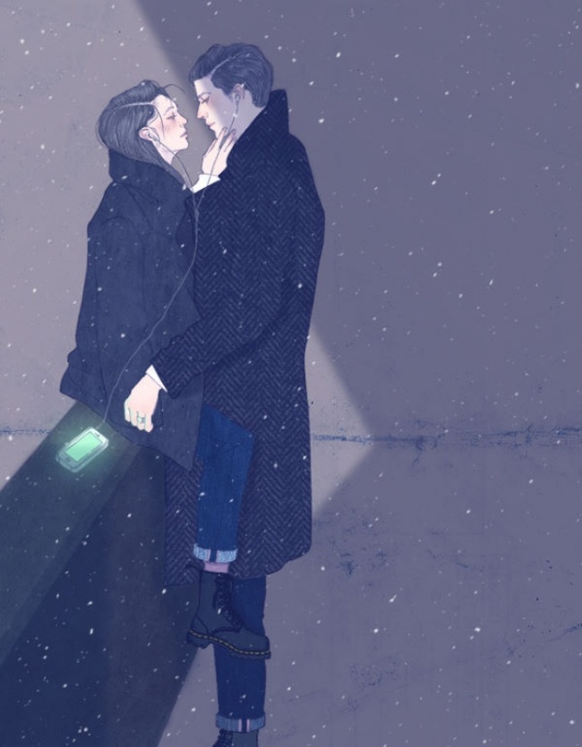 18 Illustrator Captures The Beauty Of Falling In Love