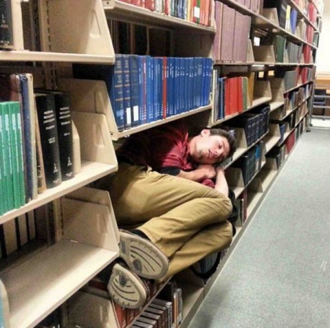 21 Hilarious Pics That Prove People Can Sleep Anywhere