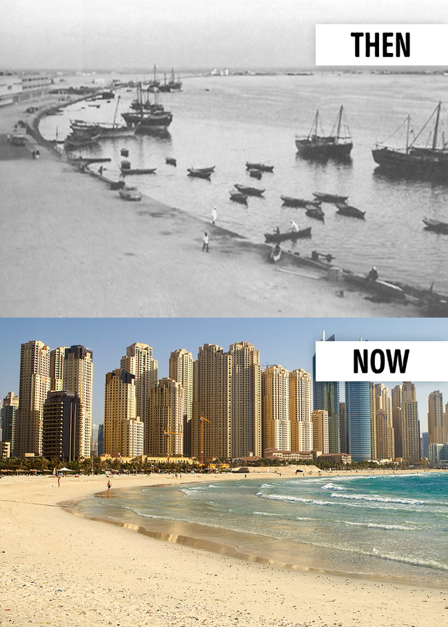 10 Amazing Cities Before And After Over the Years