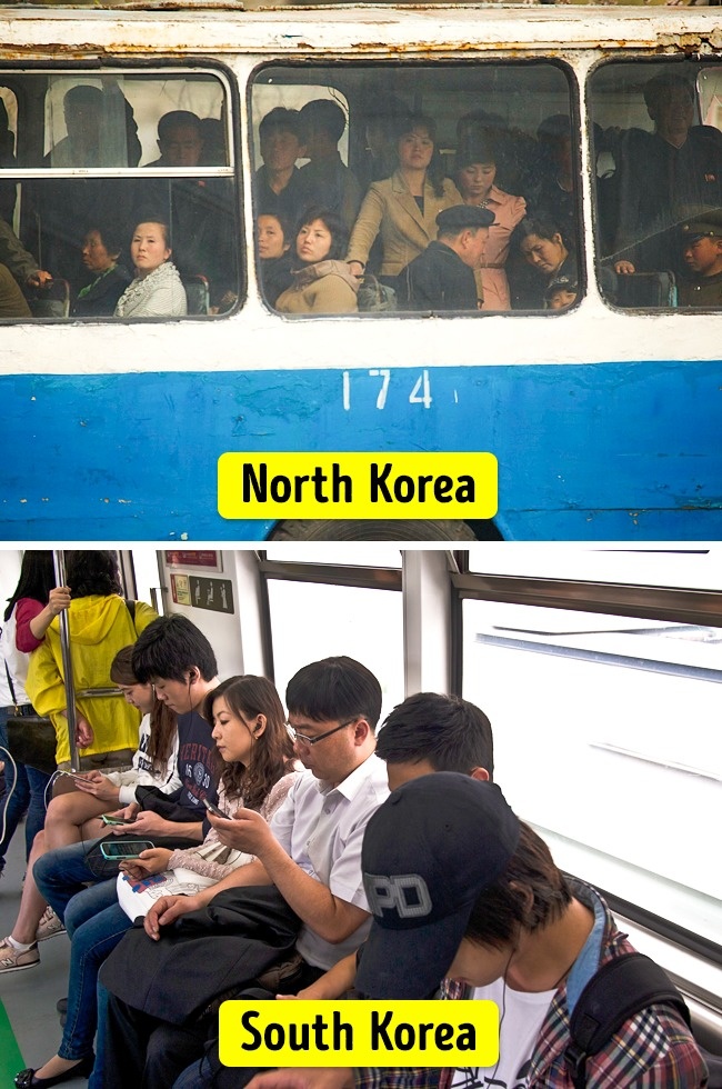 15 Striking Changes in North and South Korea After 70 Years of Separation