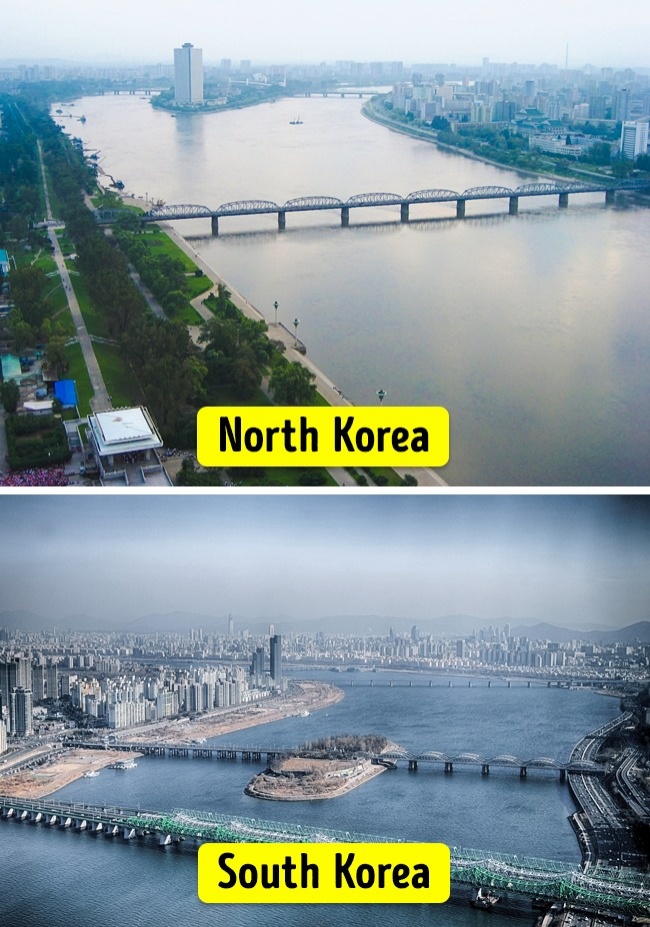 15 Striking Changes in North and South Korea After 70 Years of Separation