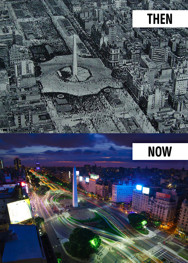 10 Amazing Cities Before And After Over the Years