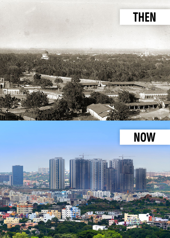 10 Amazing Cities Before And After Over the Years