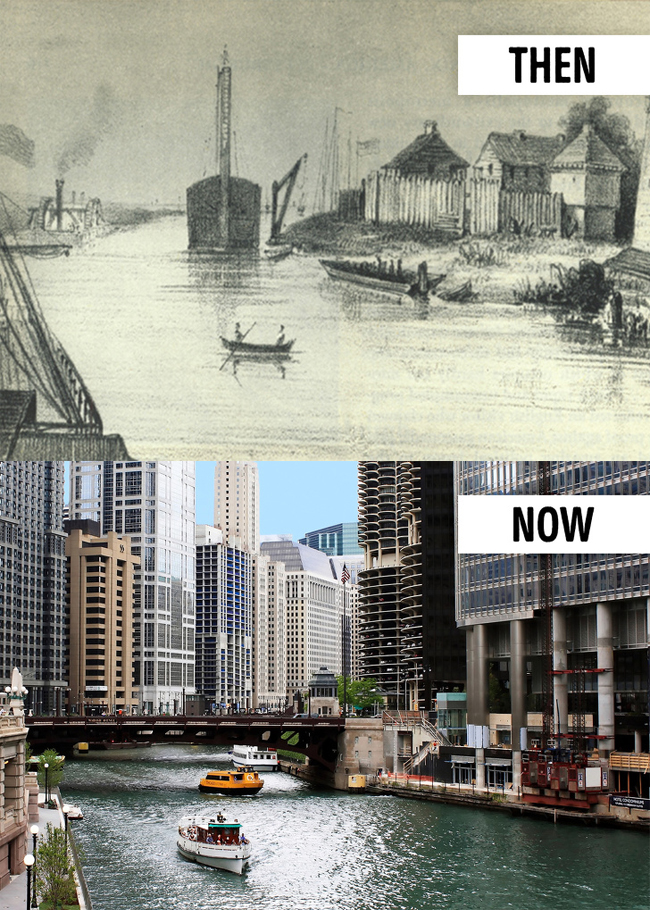 10 Amazing Cities Before And After Over the Years