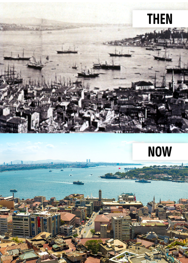 10 Amazing Cities Before And After Over the Years