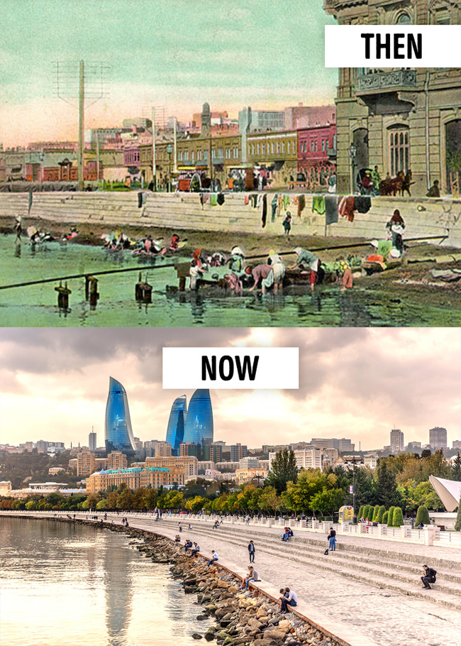 10 Amazing Cities Before And After Over the Years