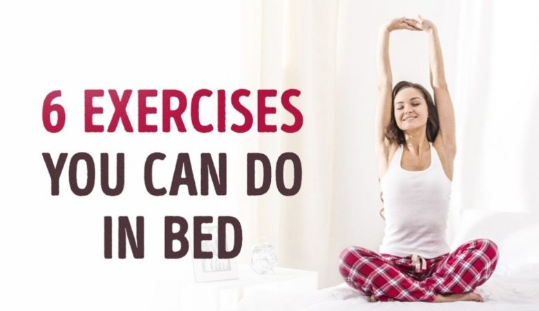 6 Exercises You Can Do While Lying On Bed