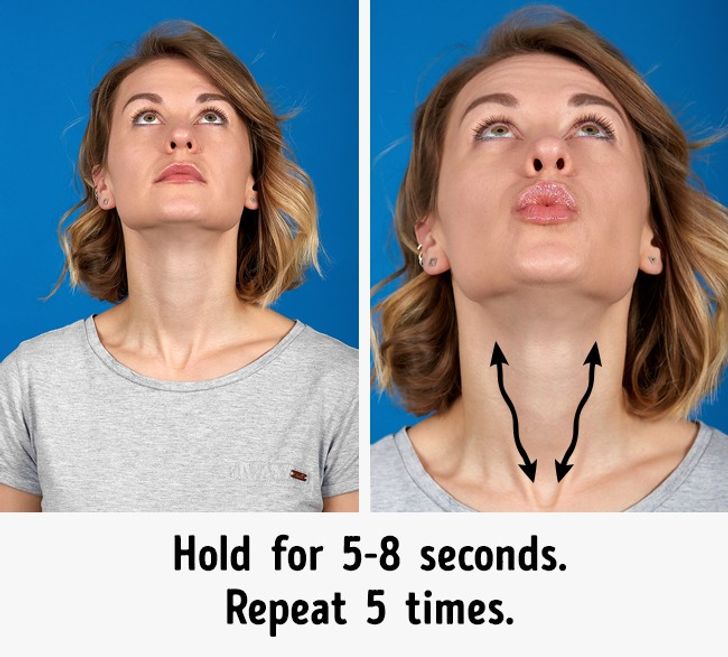 6 Effective Exercises to Get Rid of a Double Chin