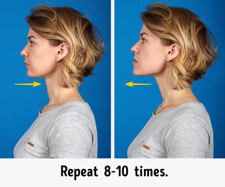 6 Effective Exercises to Get Rid of a Double Chin