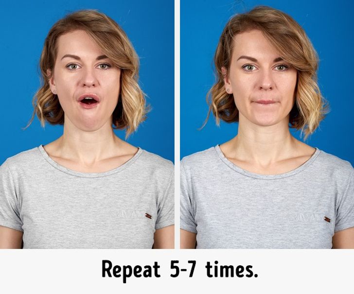 6 Effective Exercises to Get Rid of a Double Chin