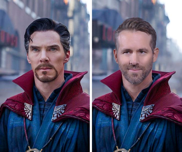 How 13 Marvel and DC Superheroes Would Look If They Switched Places