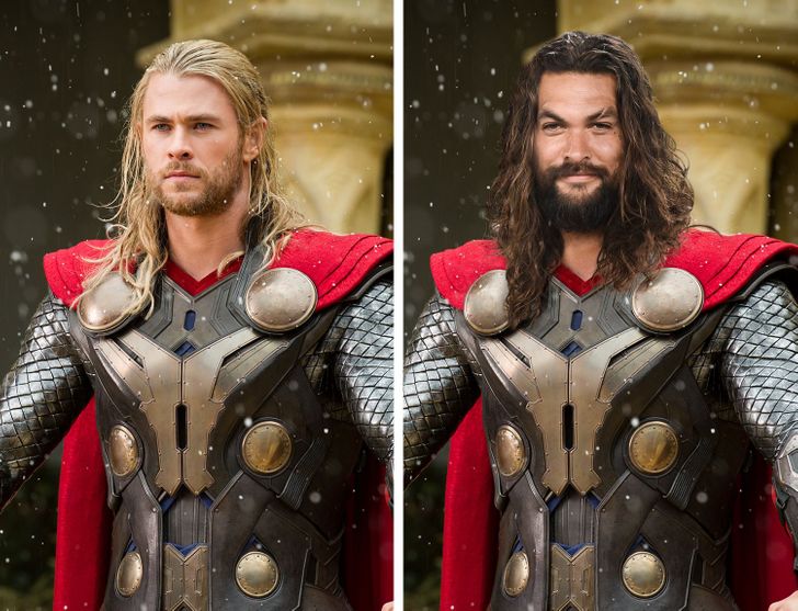 How 13 Marvel and DC Superheroes Would Look If They Switched Places