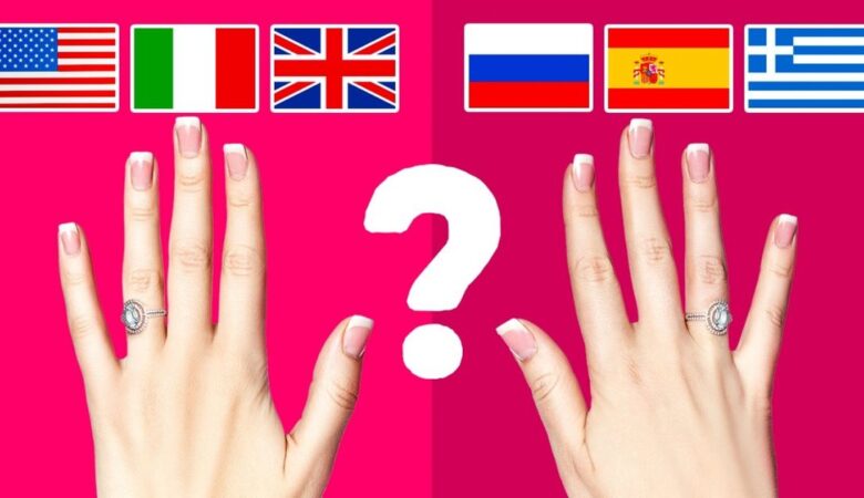 Why Is the Wedding Ring Worn on the Left Hand in Some Countries and in Others — on the Right?
