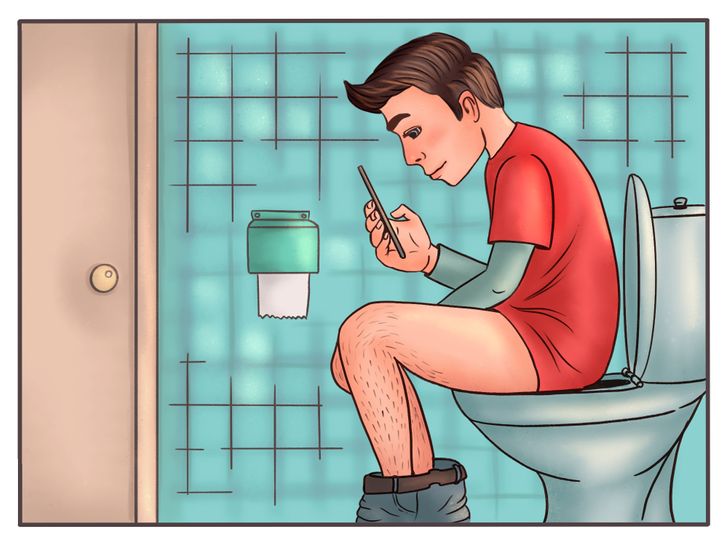 Why We Shouldn’t Read While on the Toilet