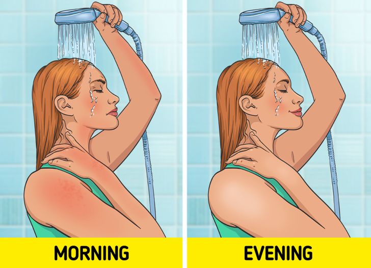 6 Reasons You Should Shower At Night Not In The Morning