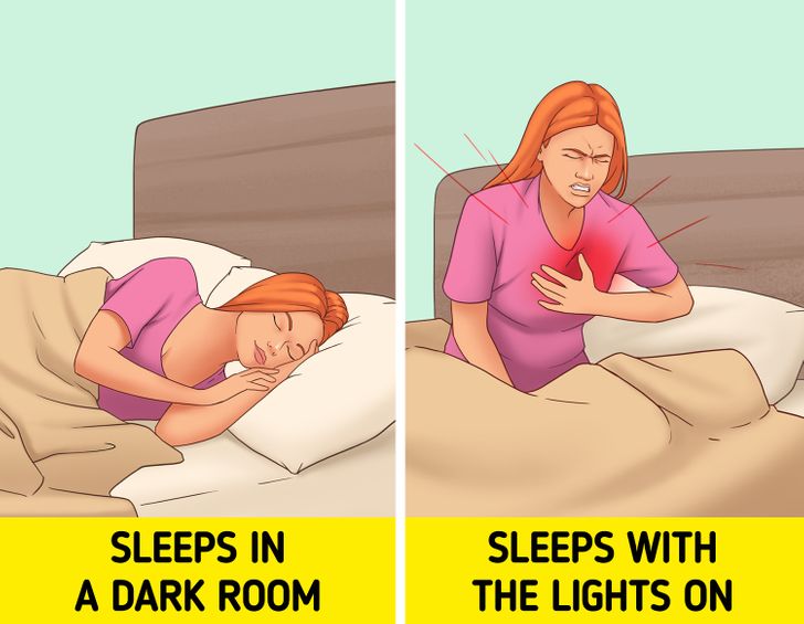 What Can Happen to You If You Sleep With the Lights On