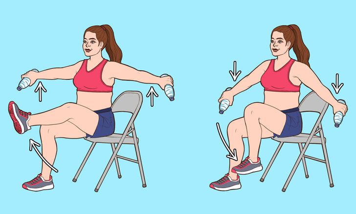 5 Exercises With a Water Bottle That Can Help You Get Back in Shape