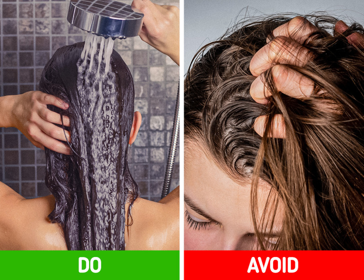 6 Weird Ways You Might Be Ruining Your Hair in the Shower