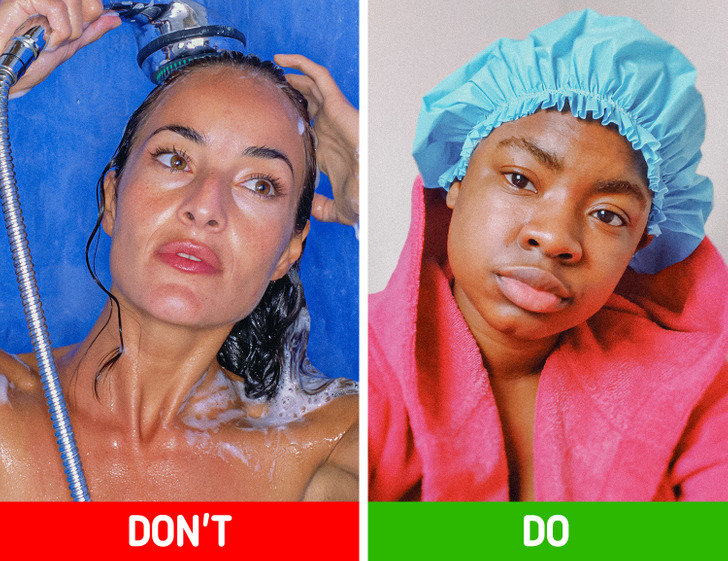 6 Weird Ways You Might Be Ruining Your Hair in the Shower